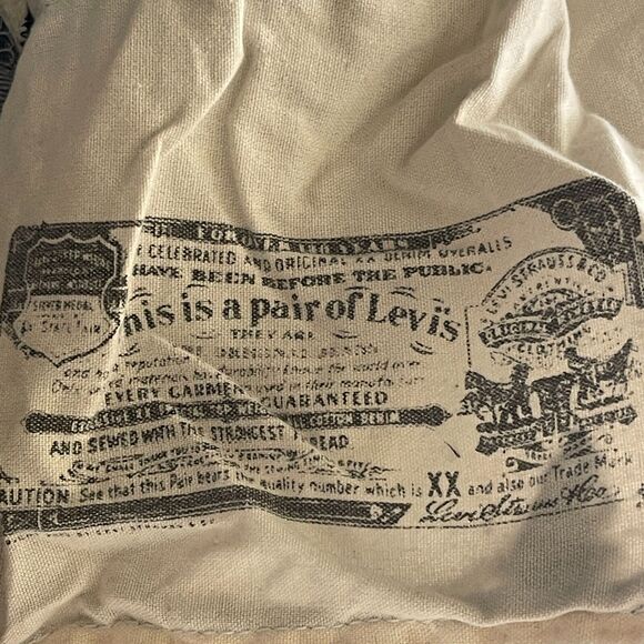 Levi's 501 Jeans Mens 36x30 Vtg Blue Denim Button Fly 100% Cotton Straight Leg - Picture 10 of 15